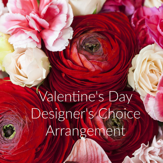 Valentine's Day Designer's Choice Arrangement